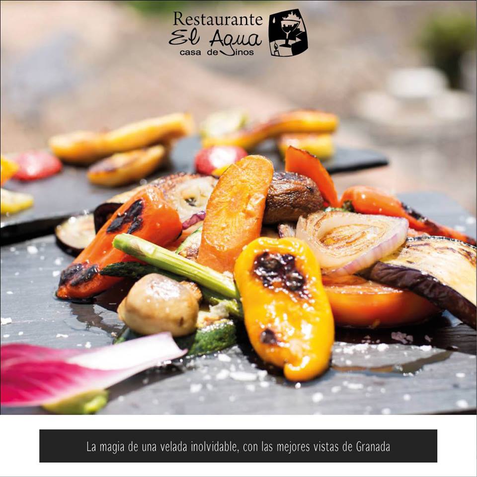 Grilled Vegetables and meat - Carmen el Agua