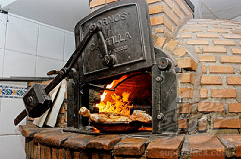 Brick oven of Real Asador de Castilla